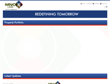 Tablet Screenshot of mncland.com